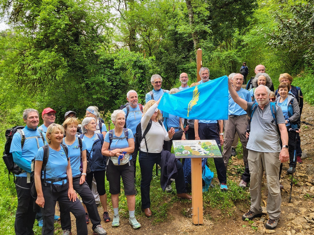 panneau pédagogique, inauguration, sentier, parcours, interprétation, randonnée