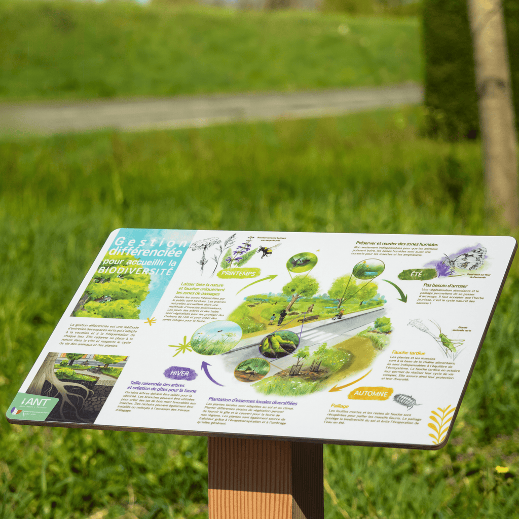 Table de lecture | Gestion différenciée - Atelier Nature & Territoires